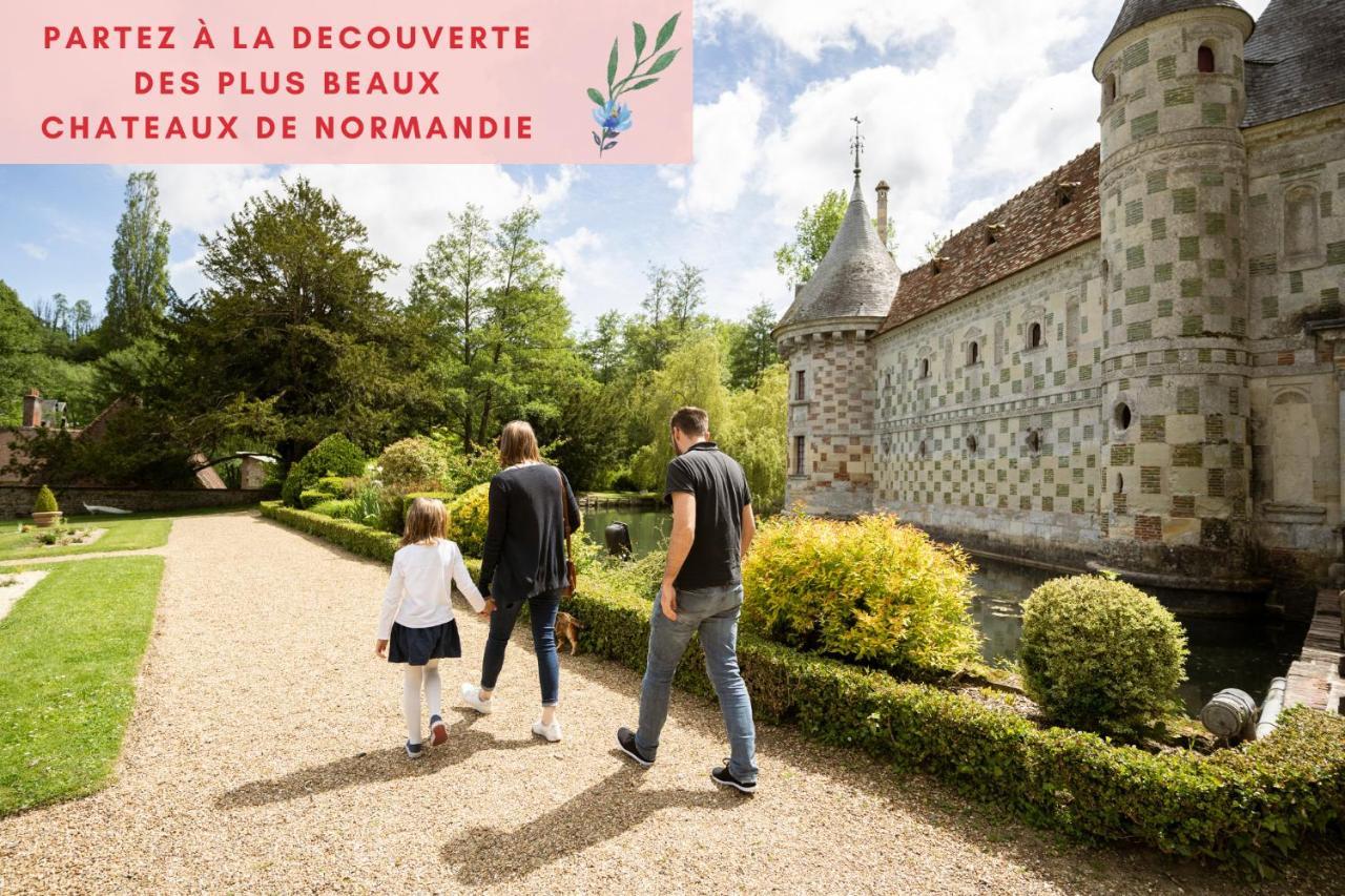 Suite Jungle - Jardin, Netflix Et Parking - Le Manoir Aux Pommes Orbec Kültér fotó