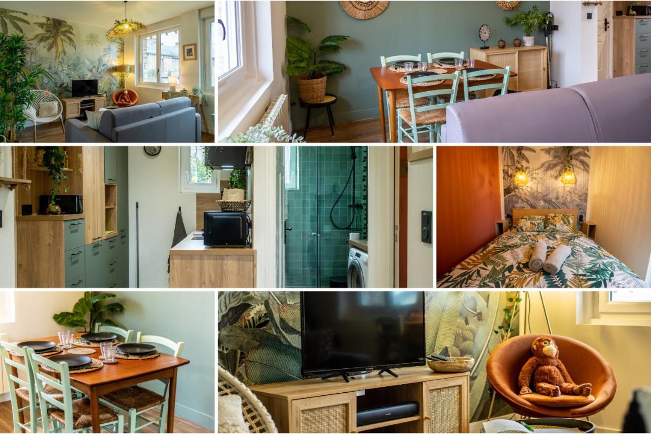 Suite Jungle - Jardin, Netflix Et Parking - Le Manoir Aux Pommes Orbec Kültér fotó